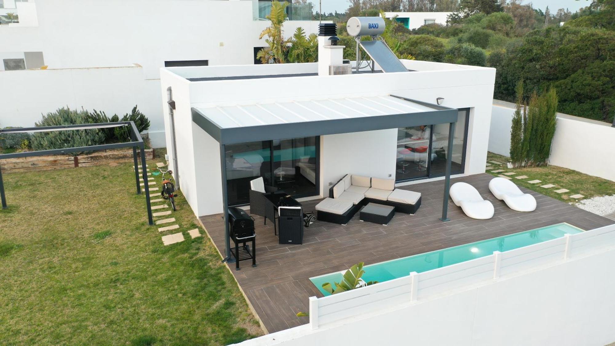 Villa Anyway Conil Un Lujo Frente Al Mar Кониль-де-ла-Фронтера Экстерьер фото