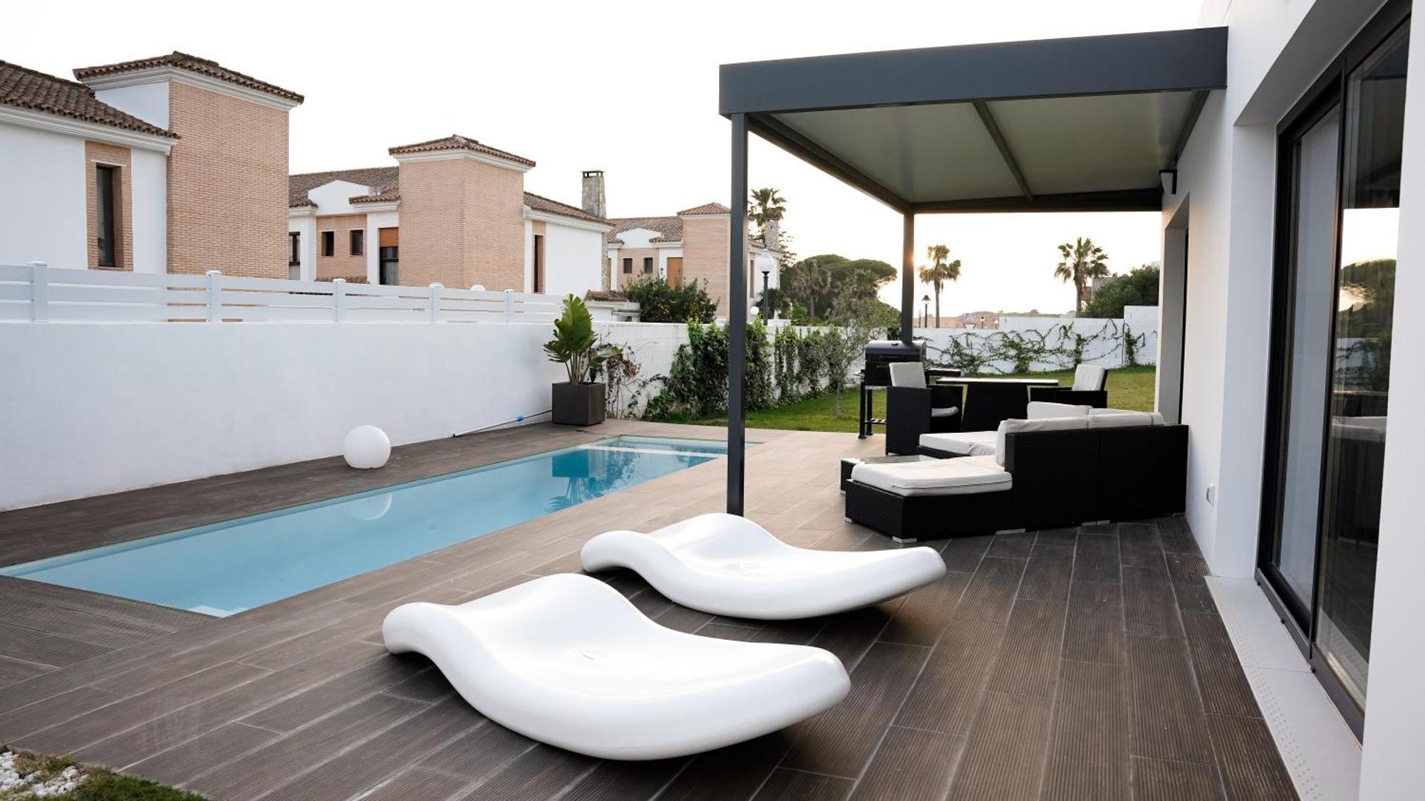 Villa Anyway Conil Un Lujo Frente Al Mar Кониль-де-ла-Фронтера Экстерьер фото