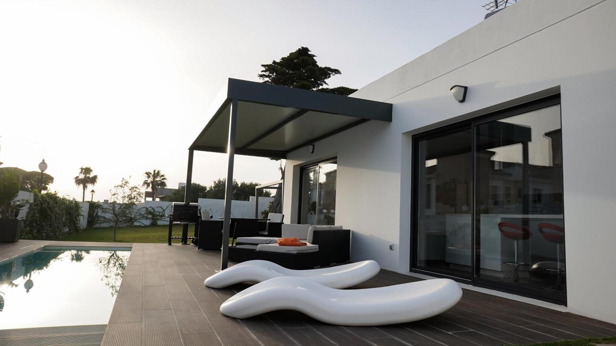 Villa Anyway Conil Un Lujo Frente Al Mar Кониль-де-ла-Фронтера Экстерьер фото