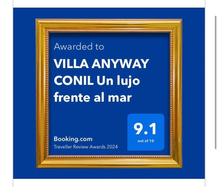 Villa Anyway Conil Un Lujo Frente Al Mar Кониль-де-ла-Фронтера Экстерьер фото